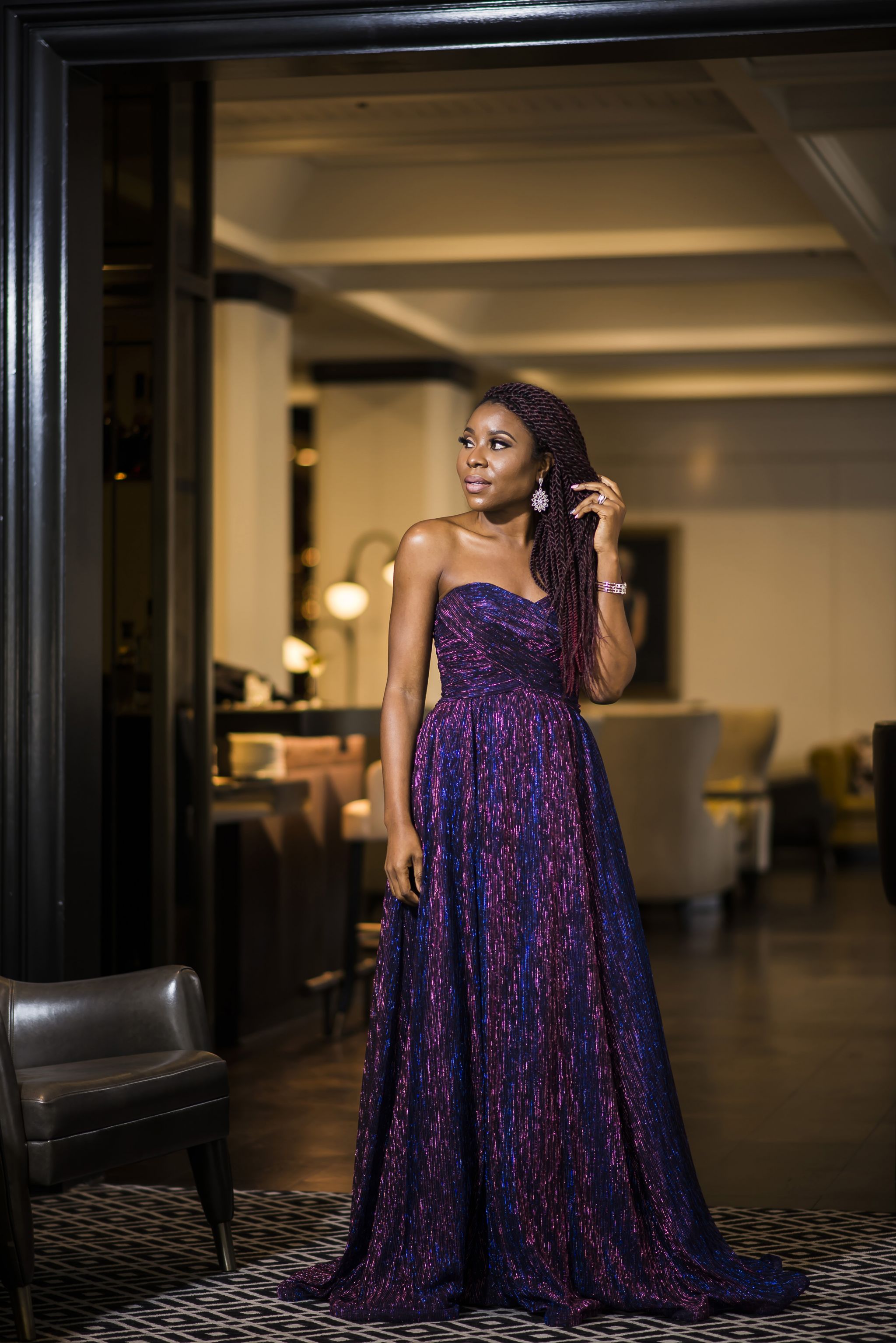 Evening wear featuring Elite Pour La Vie