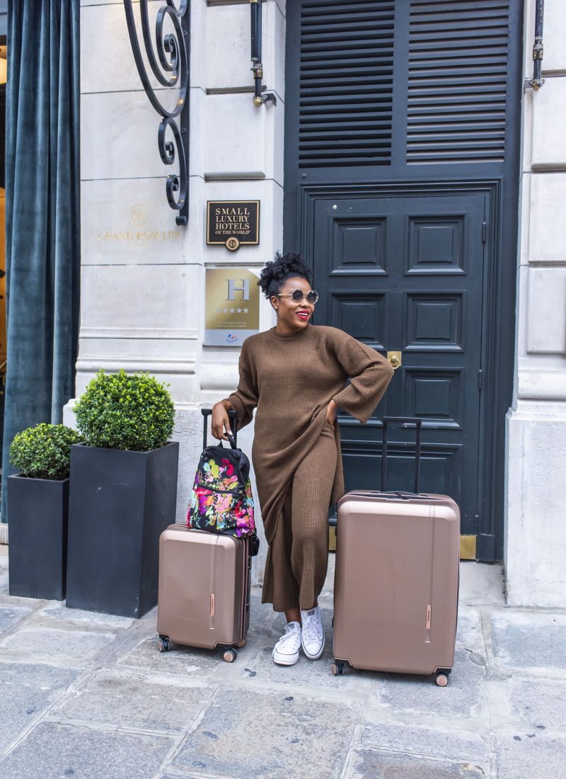 5 tips to packing like a pro featuring my Samsonite Novaire Spinner